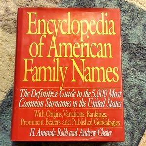 Encyclopedia of American Family names